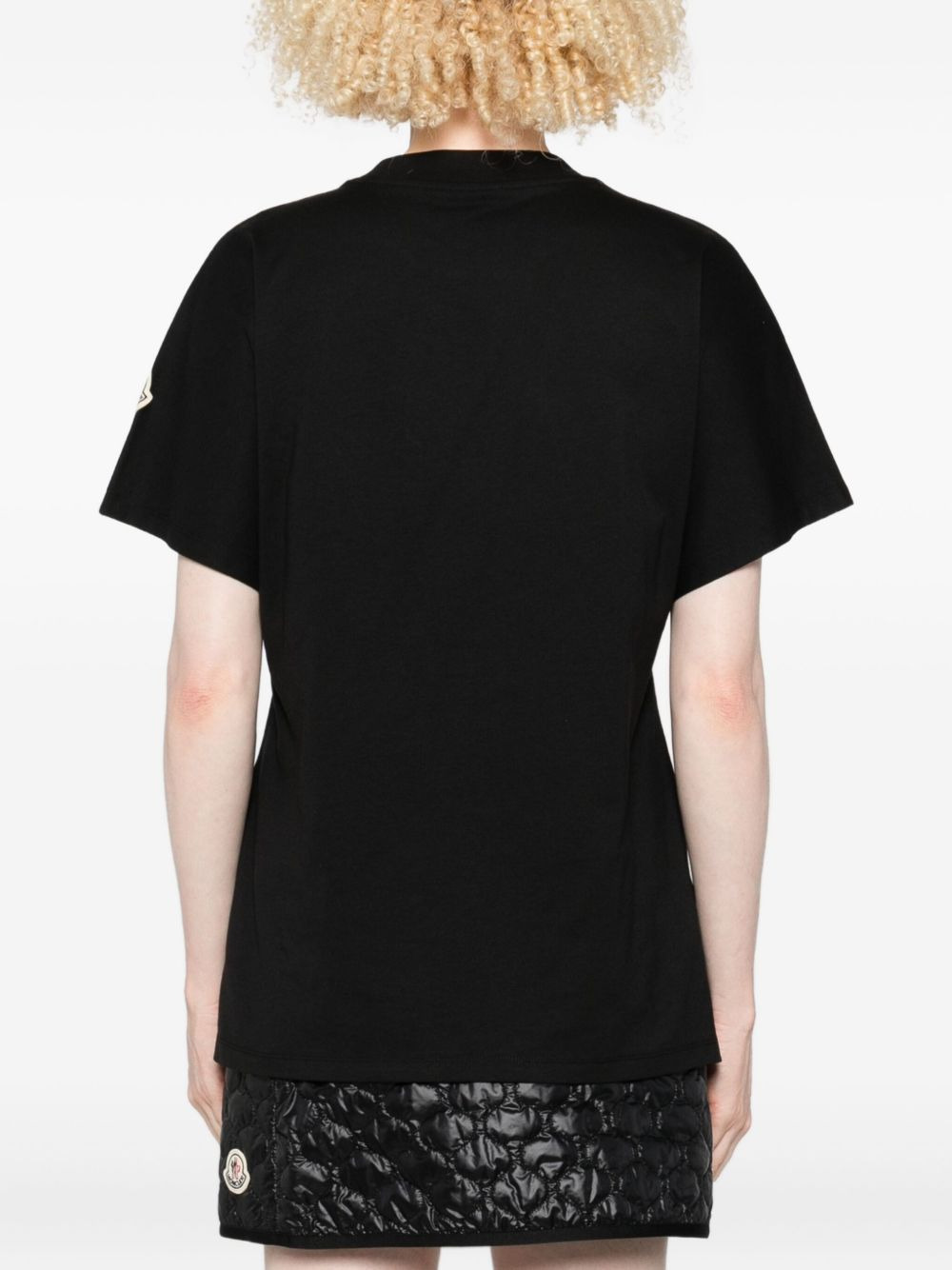 logo-embroidered T-shirt - 4