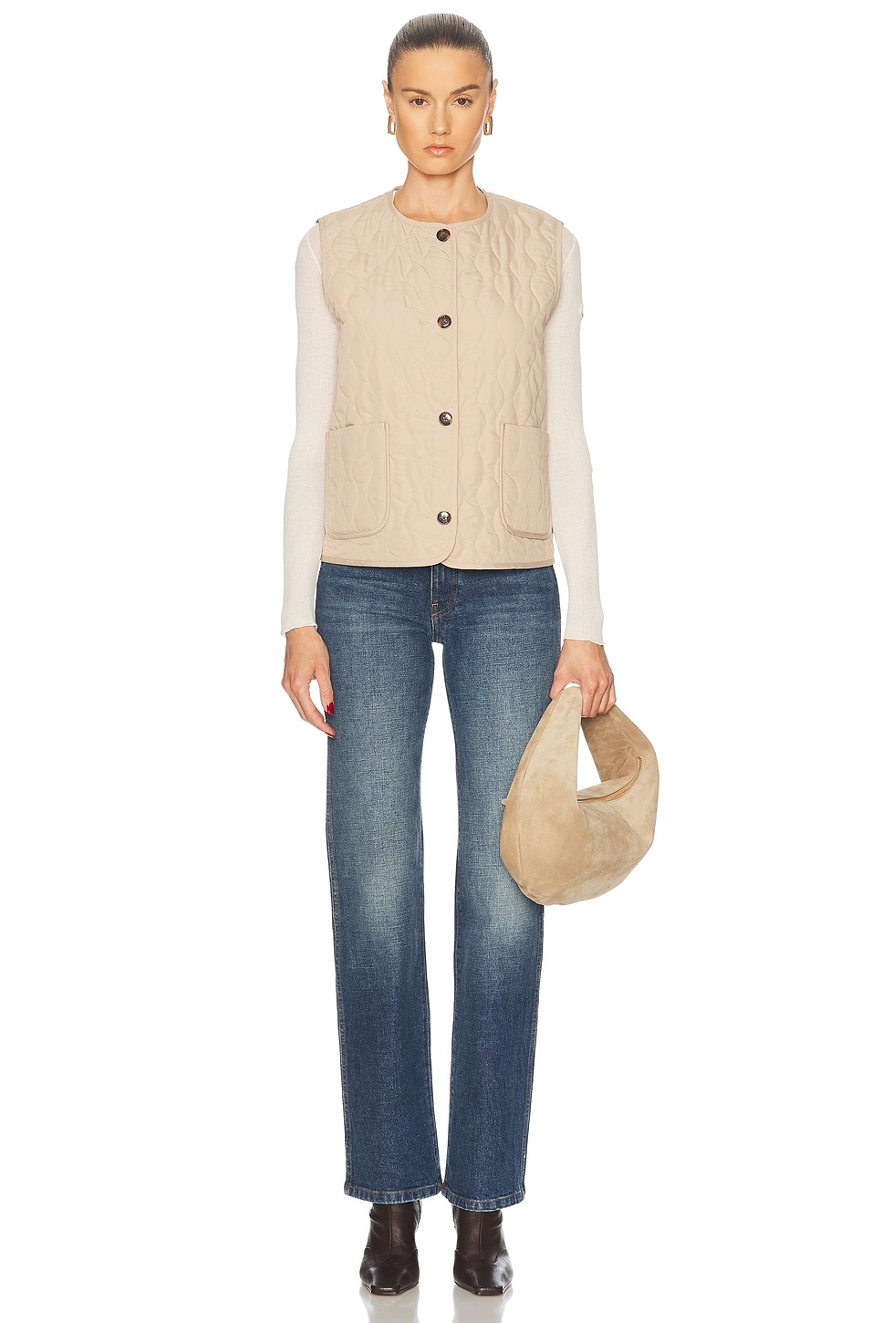 Karla Quilted Gilet - 4
