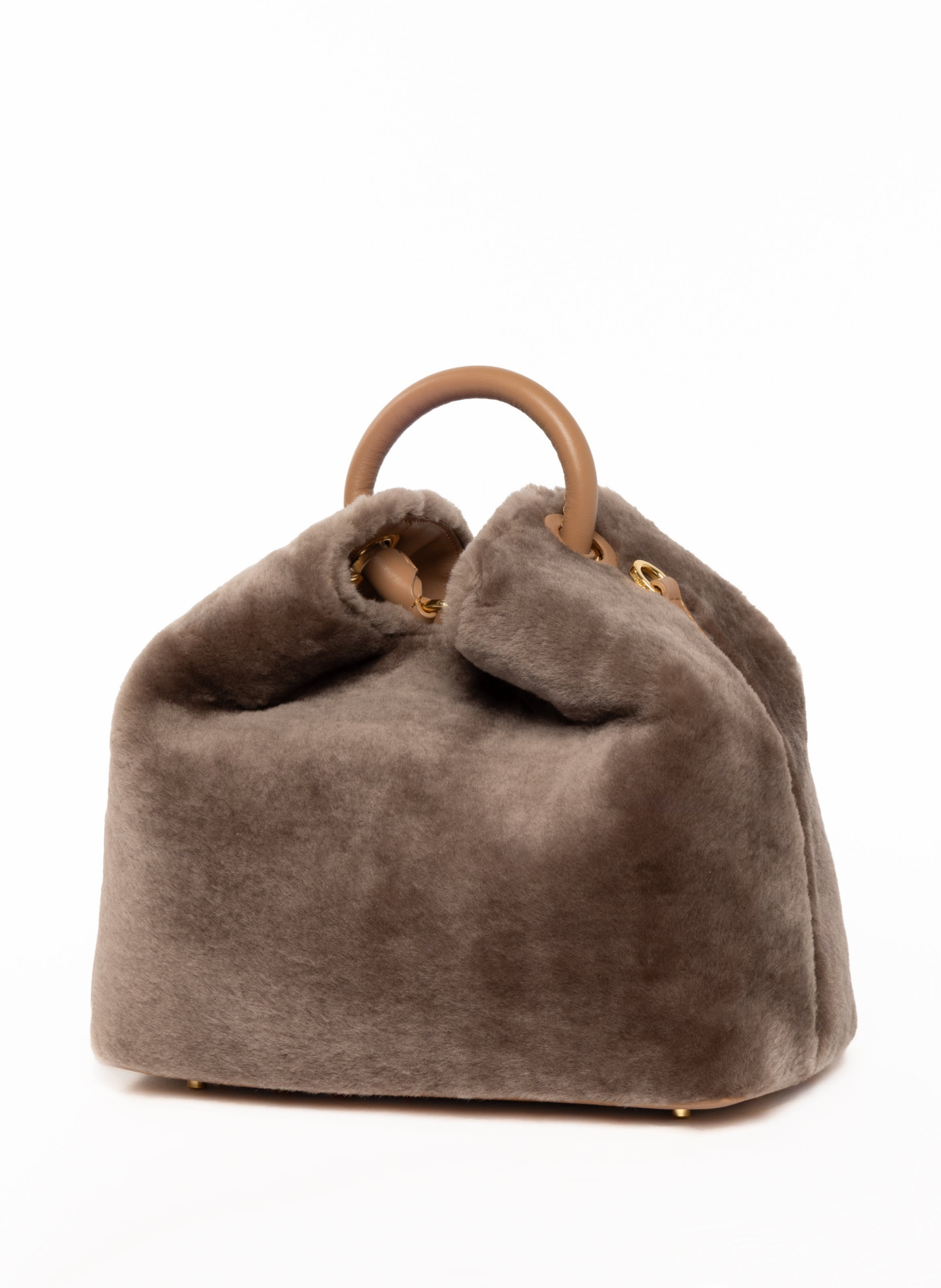 Raisin Shearling Montone Taupe - 3