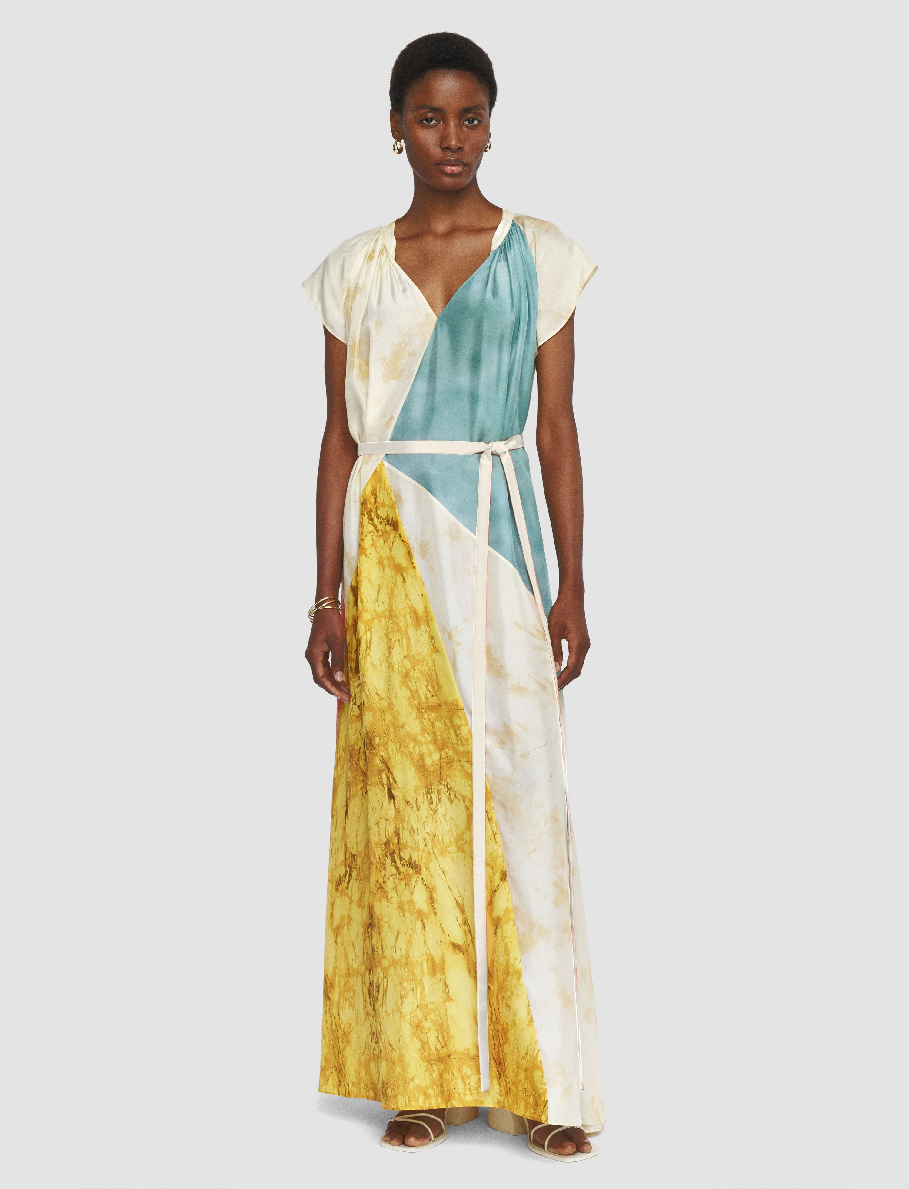 Tulipa Planchart Print Silk Dress - 2
