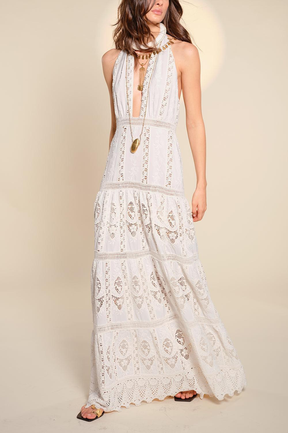 Luz Tropical Maxi Dress - 4
