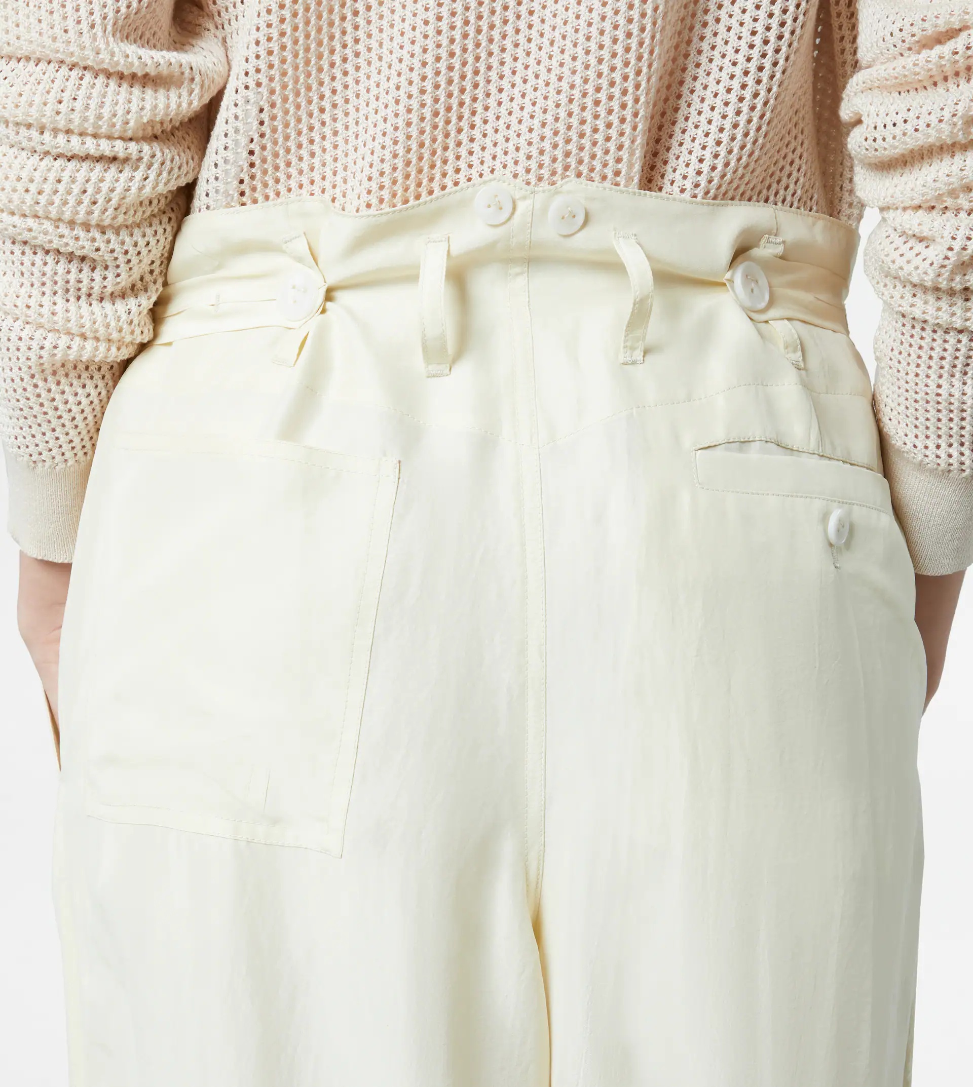 TROUSERS - WHITE - 5