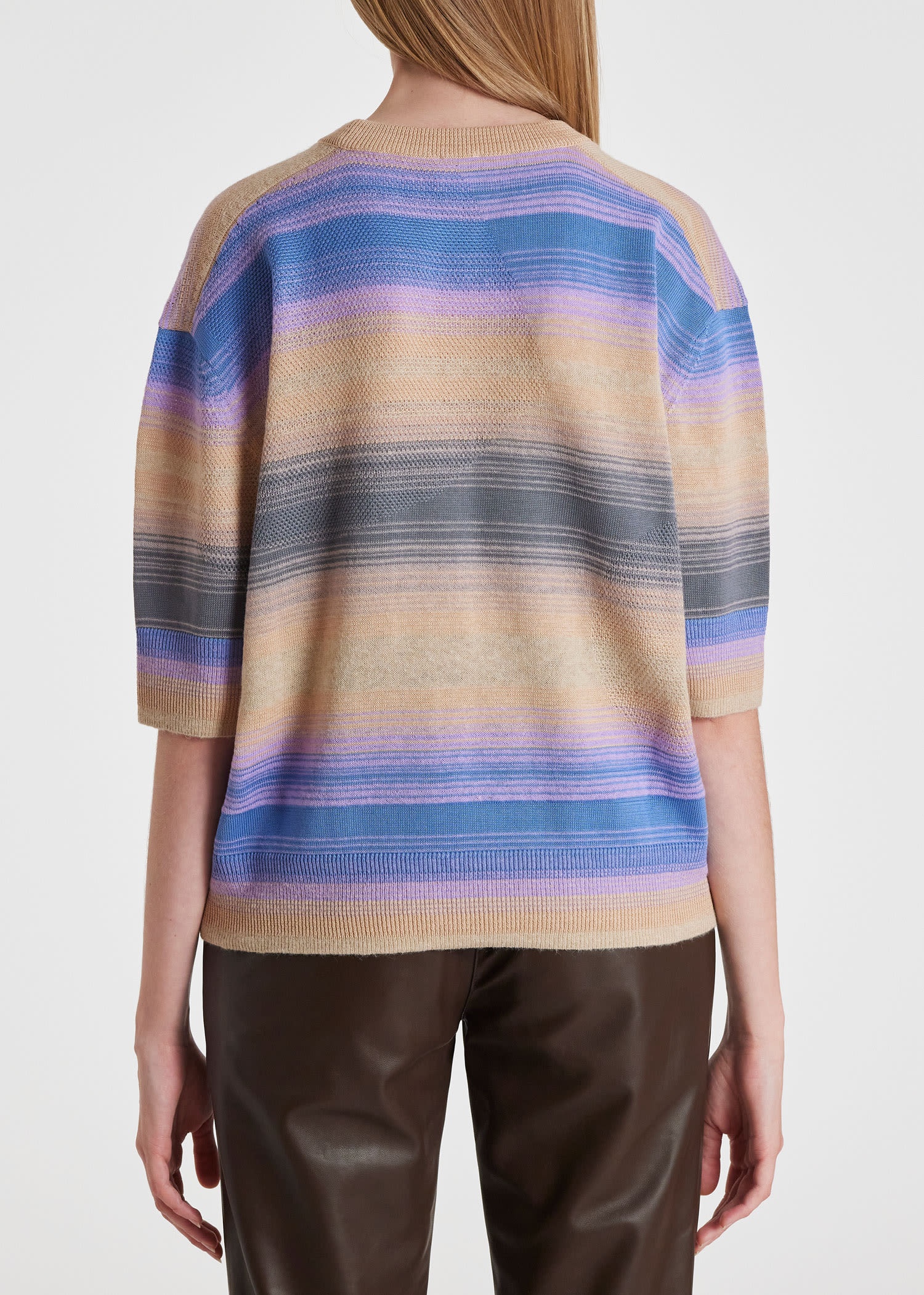 'Untitled Stripe' Knitted Top - 4