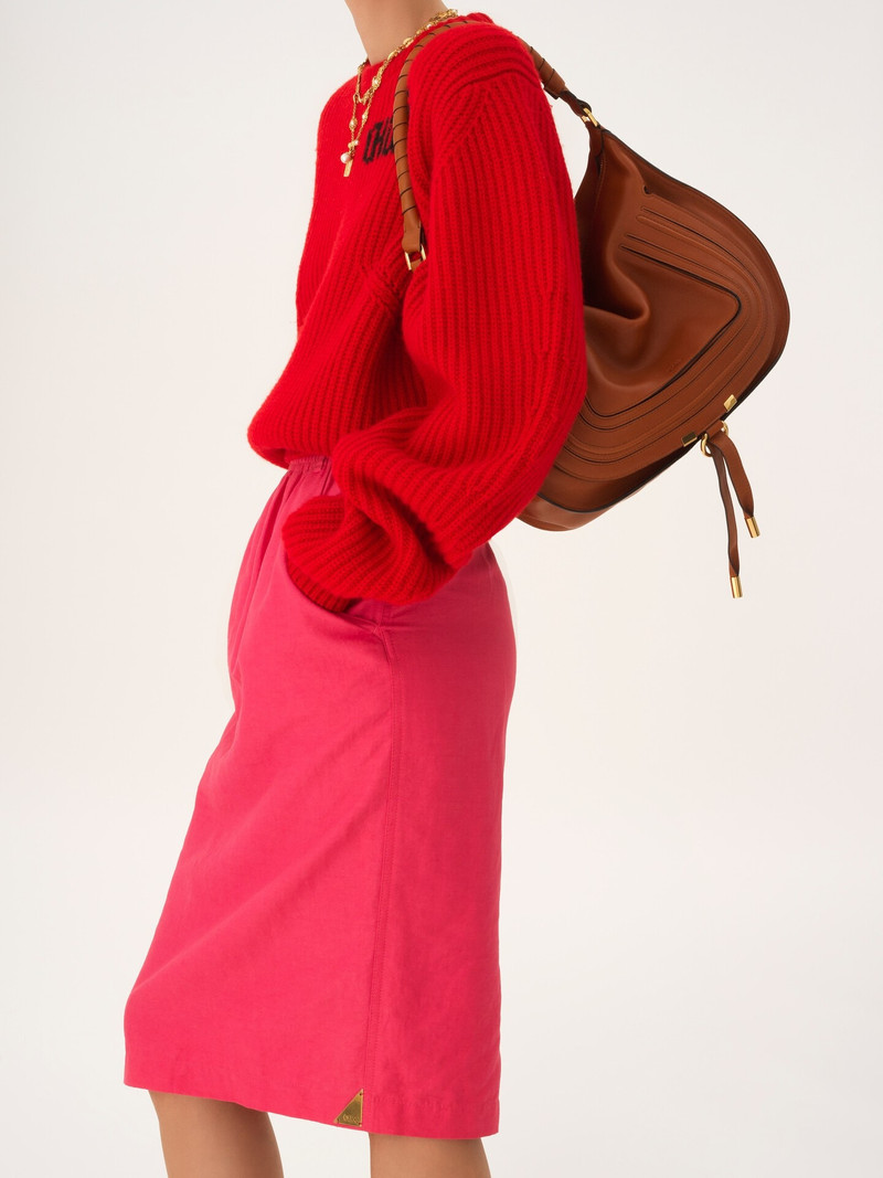 Chloé MARCIE SHOULDER BAG IN SOFT LEATHER outlook