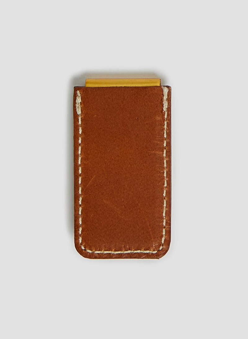 Money Clip in Tan 3