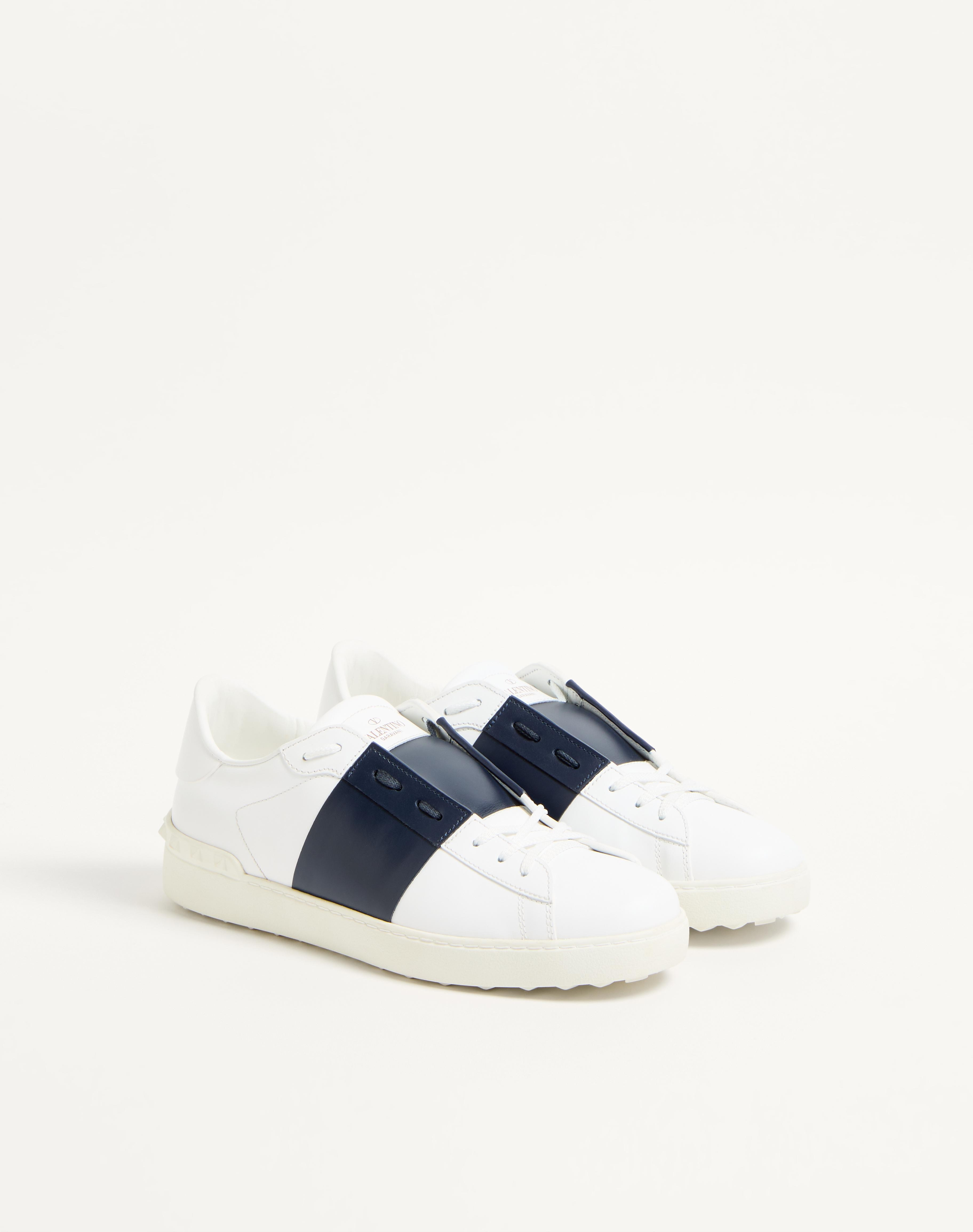 CALFSKIN OPEN SNEAKER - 3