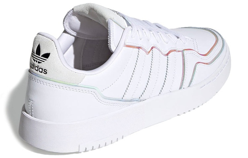 (WMNS) adidas Supercourt 'White Iridescent' FV9716 4