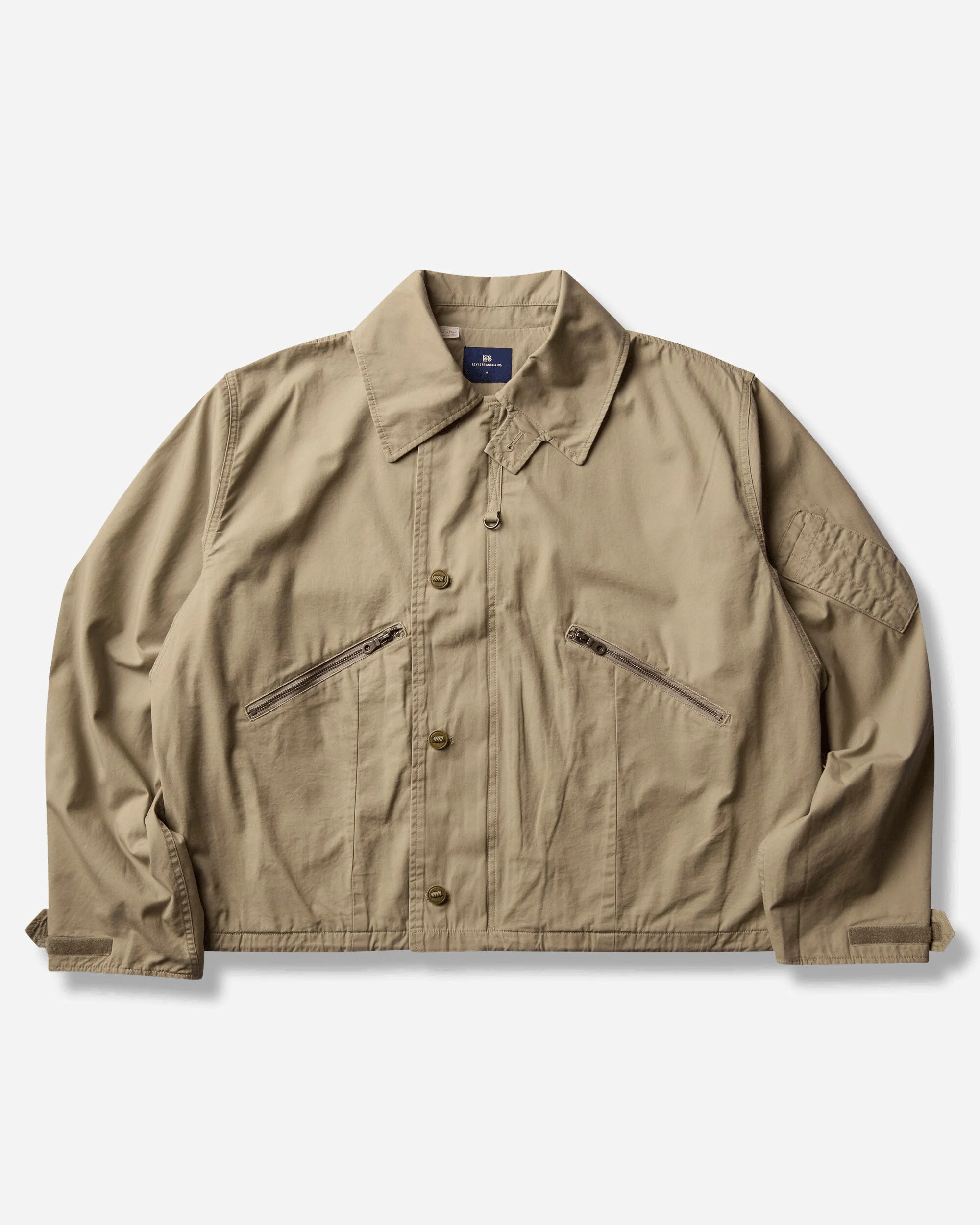 Men's Blue Tab Pilot Jacket Harvest Gold - 1