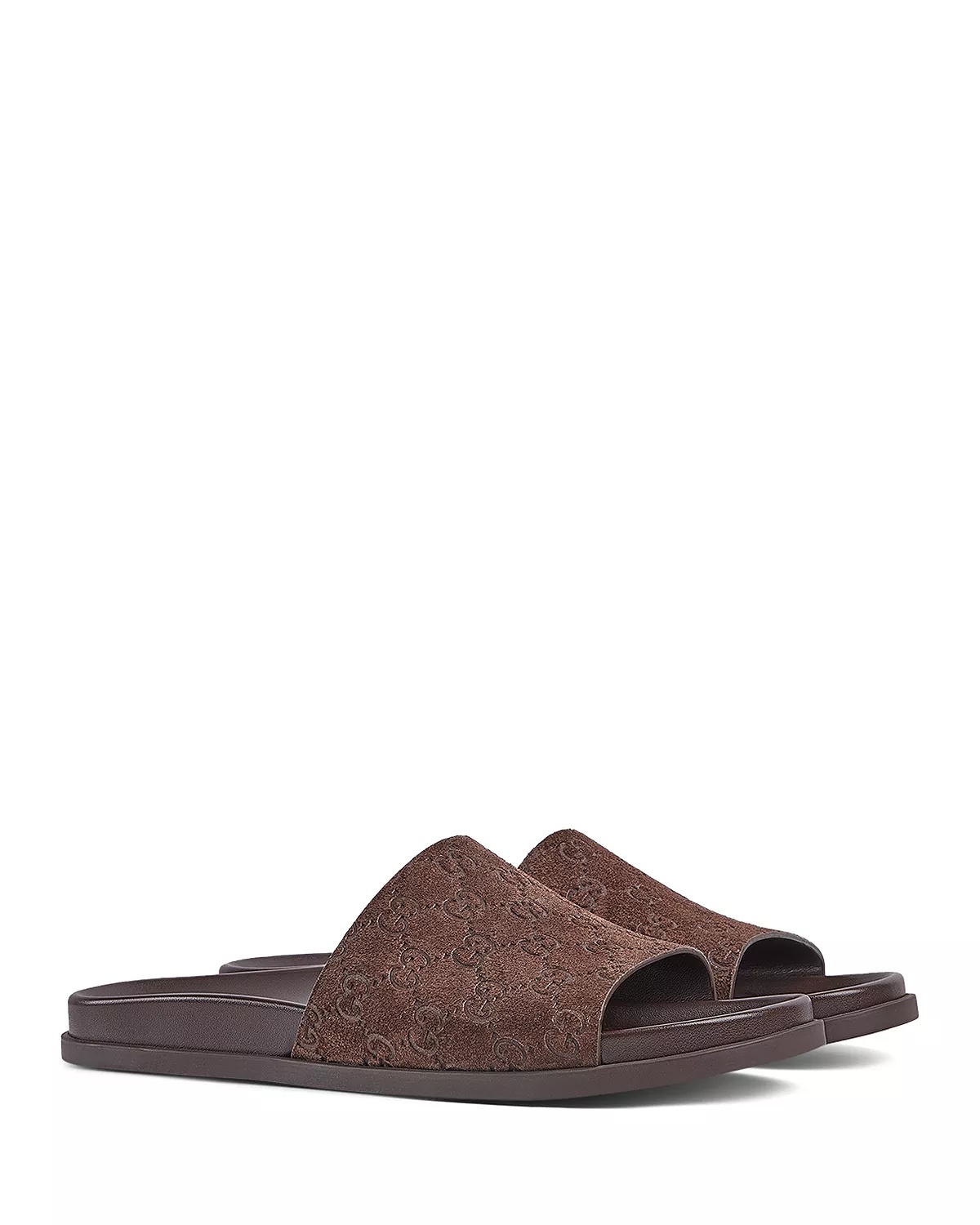 Men's Luxury Suede GG Sandals - 5