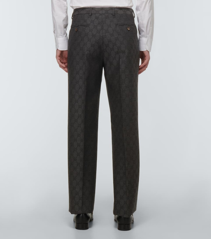 GG monogram double-breasted suit 6