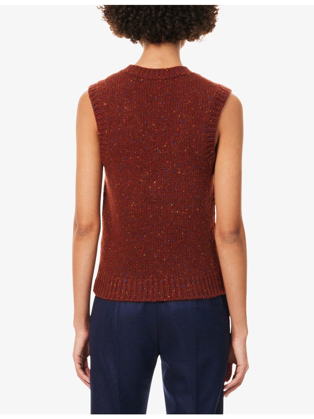 Solomon Cashmere-Knit Vest - 4