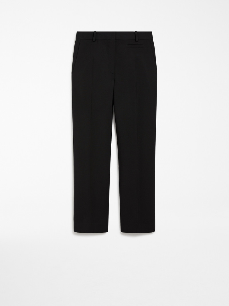 ROMAGNA Slim-fit stretch wool trousers 1