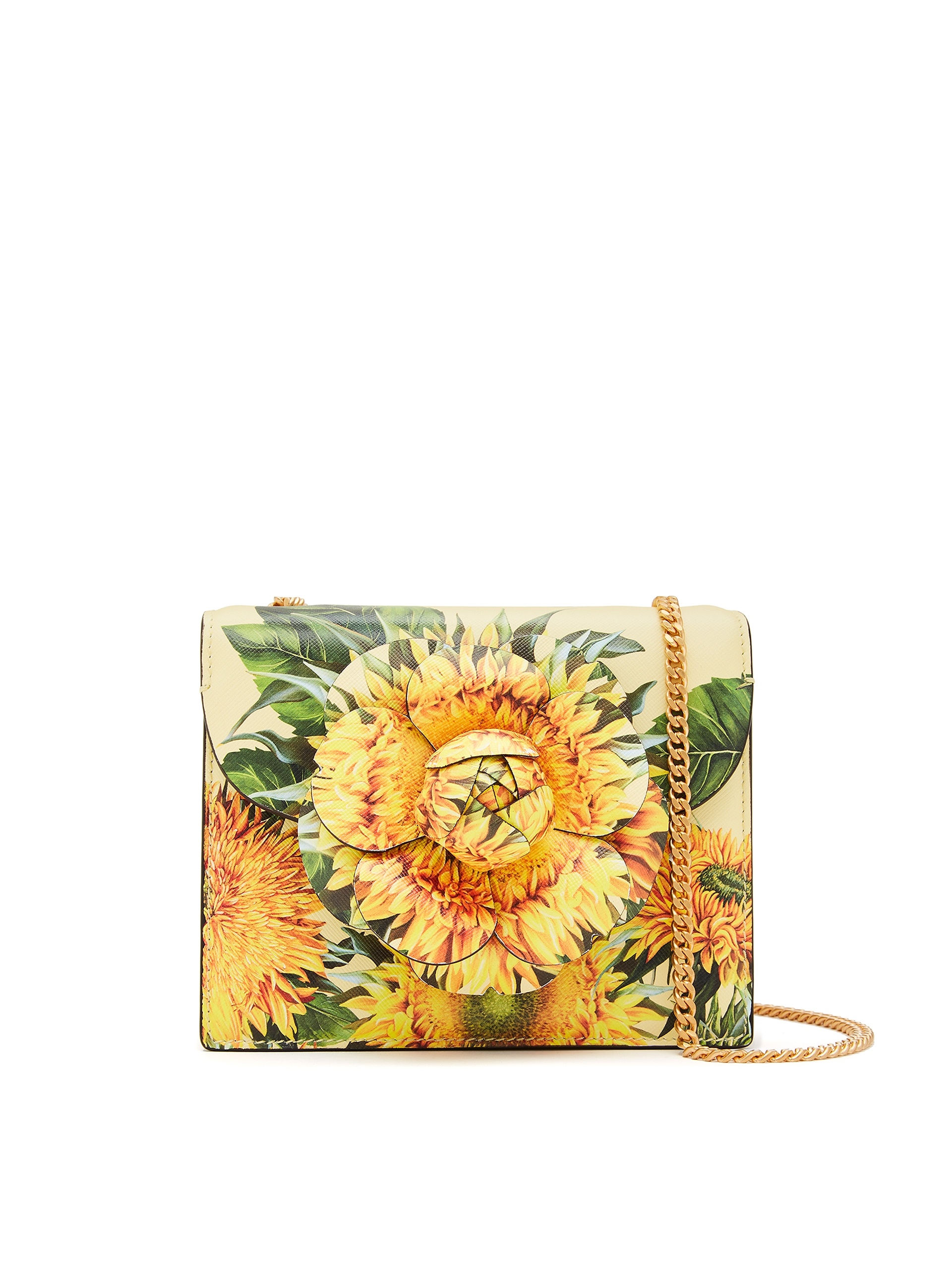 SUNFLOWER PRINTED MINI TRO BAG - 1