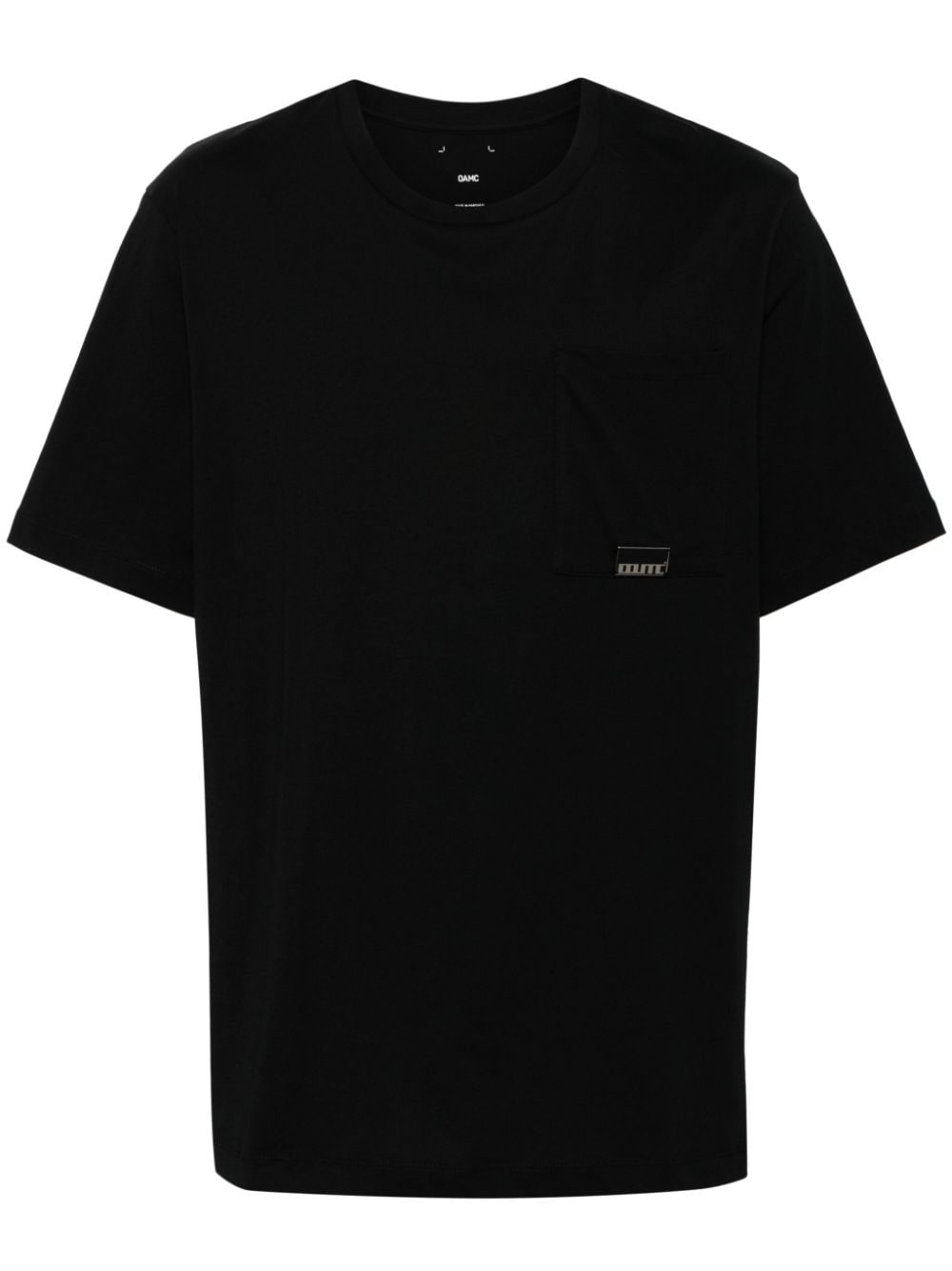 front pocket cotton T-shirt - 1