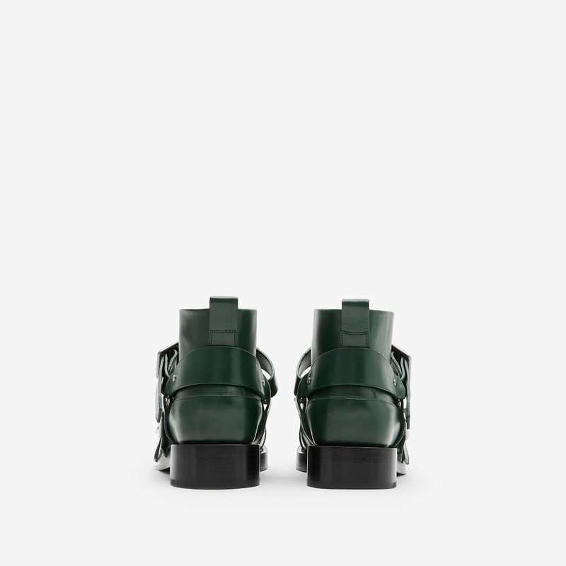 Leather Strap Boots 4