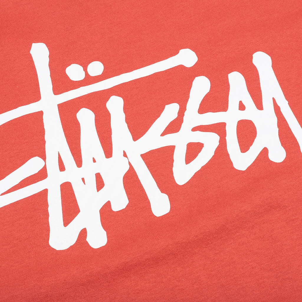 BASIC STUSSY TEE - PEPPER - 4