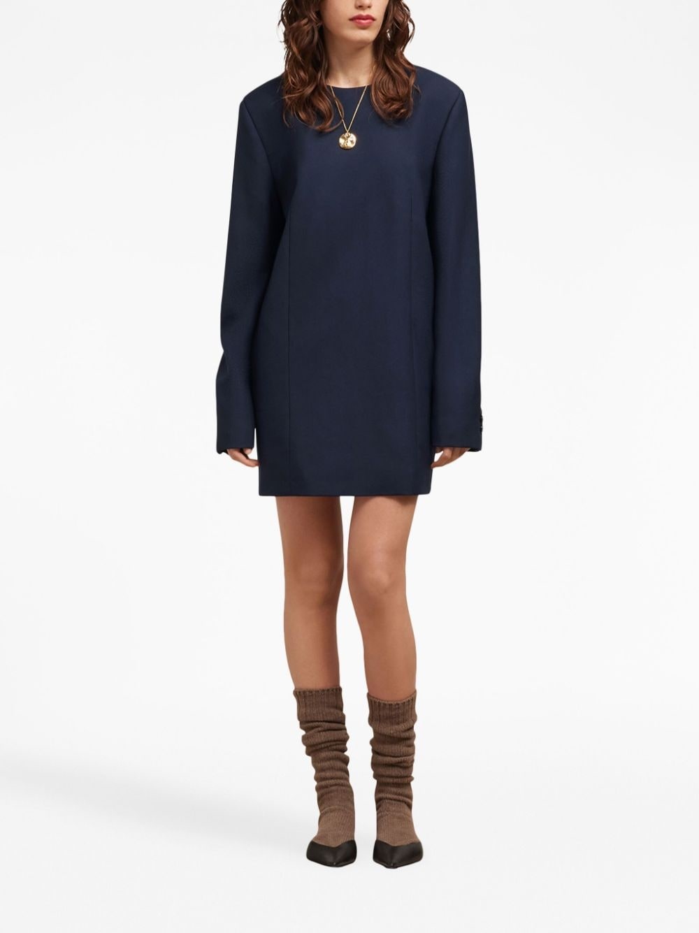 virgin wool minidress - 2