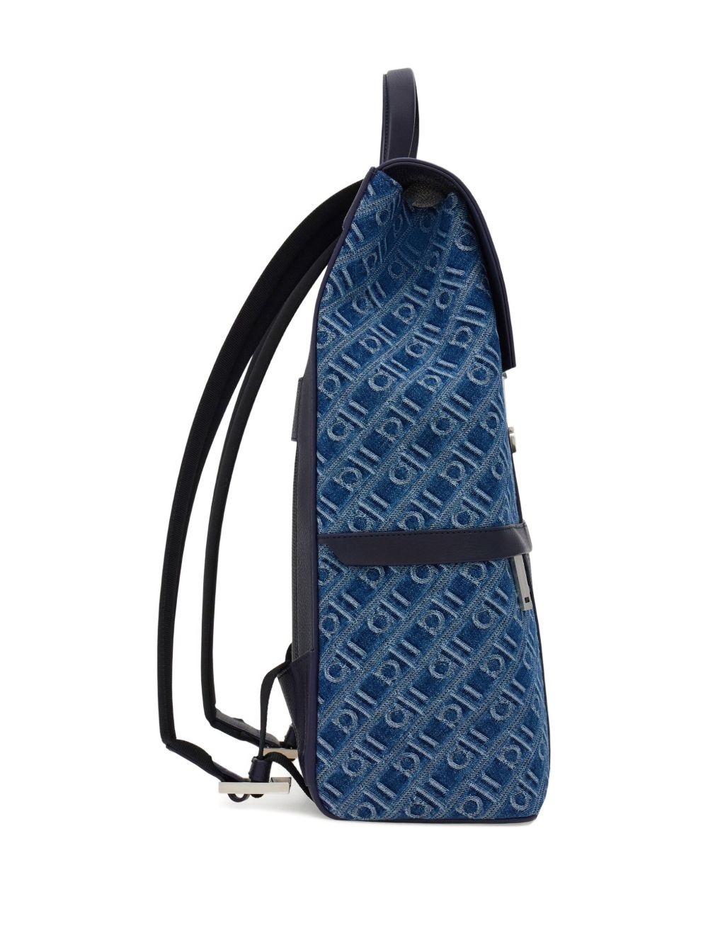 monogram-jacquard backpack - 4