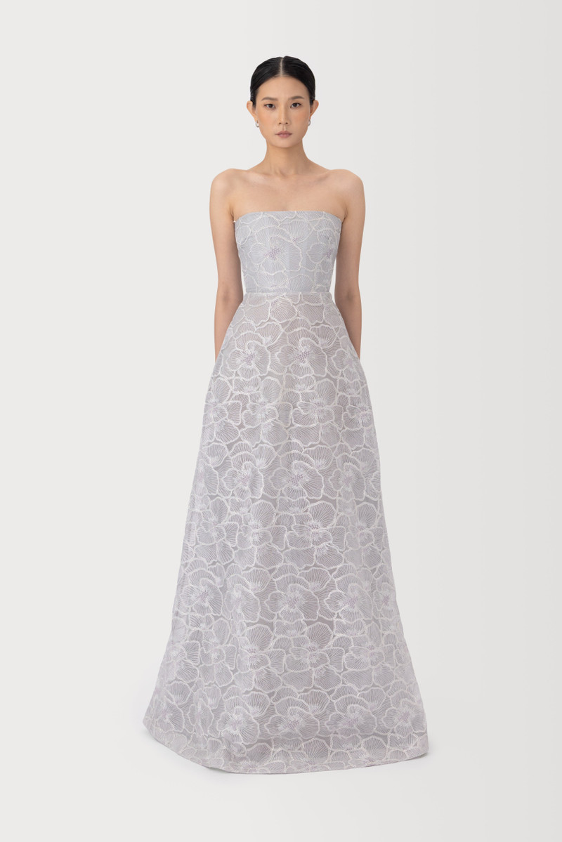 YVONNE EMBROIDERED GOWN 1