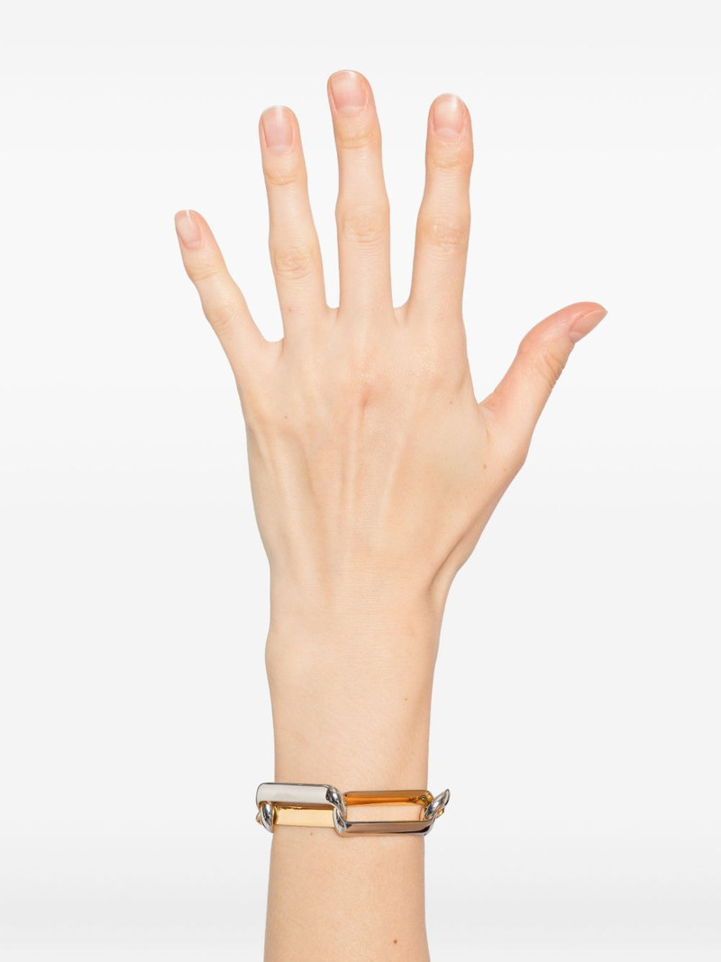 Jil Sander anchor-chain bracelet outlook