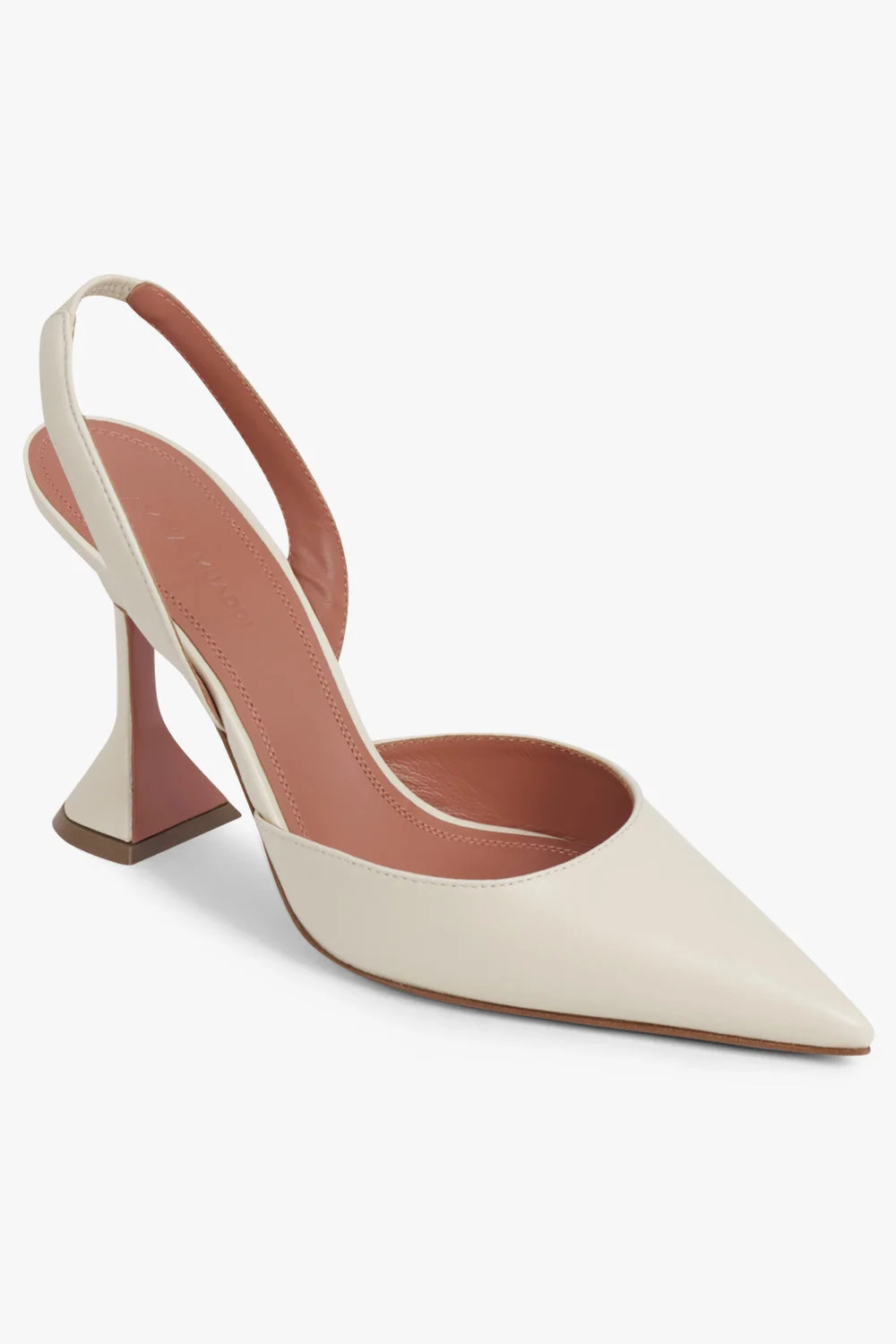 HOLLI 95MM SLINGBACK HEEL | ALMOND - 1