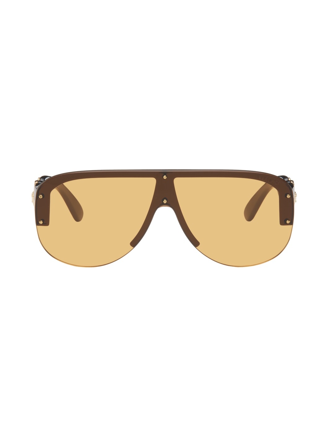 Black Medusa Biggie Pilot Sunglasses - 1