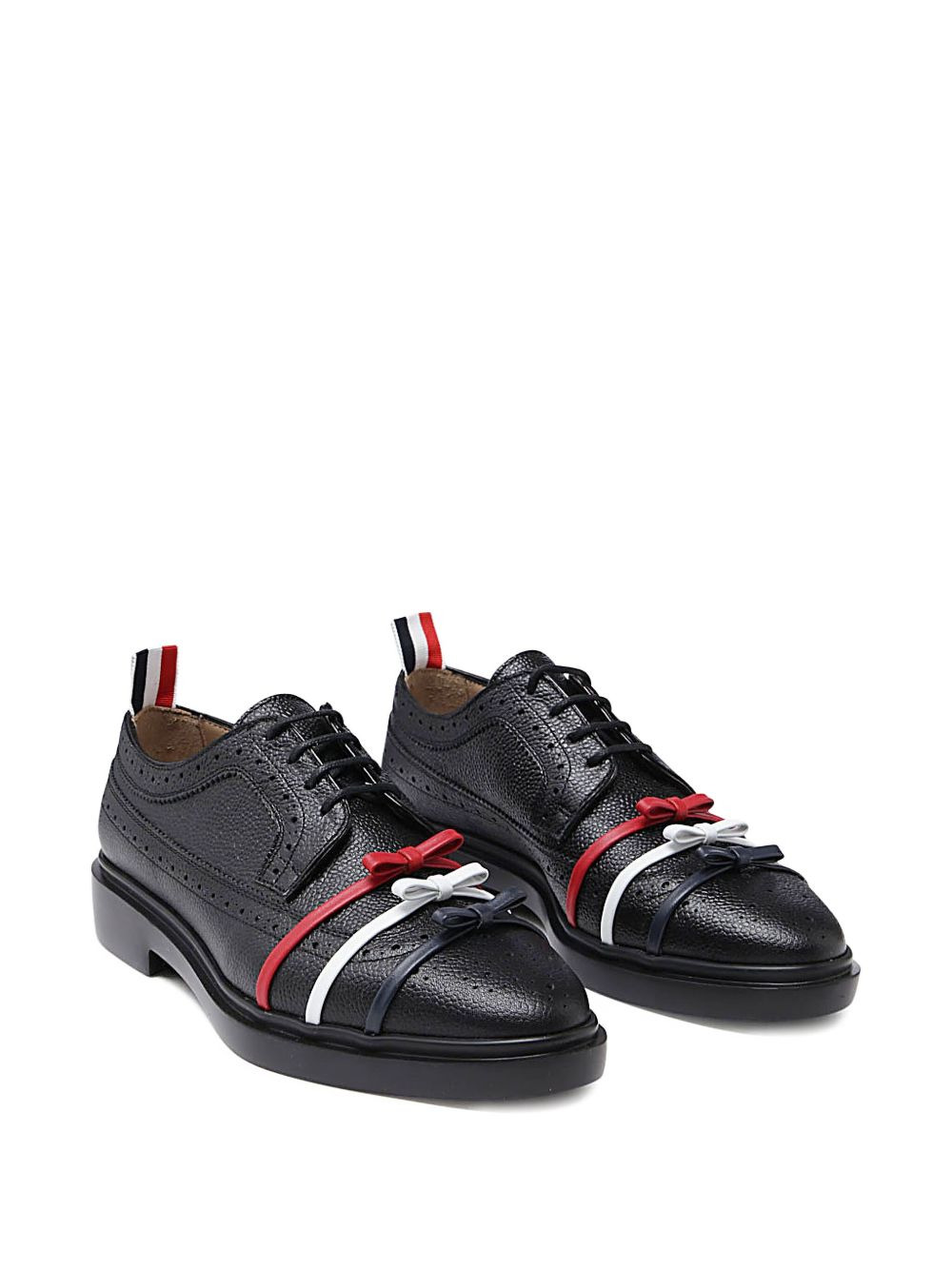 three-bow Longwing brogues - 2
