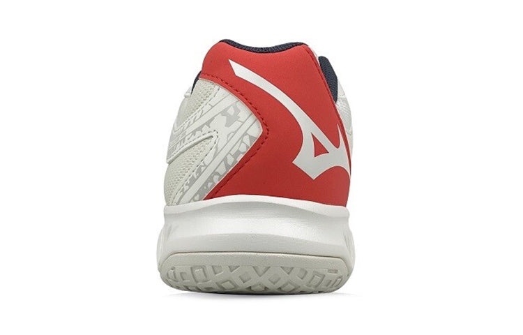 (WMNS) Mizuno Thunder Blade 2 Shoes 'White Red Grey' V1GC197055 - 4