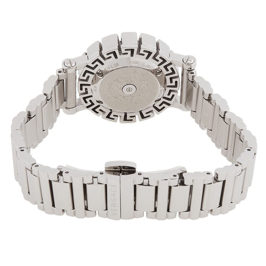 Versace Greca Glam Quartz Silver Dial Ladies Watch VE2Q00322 - 3