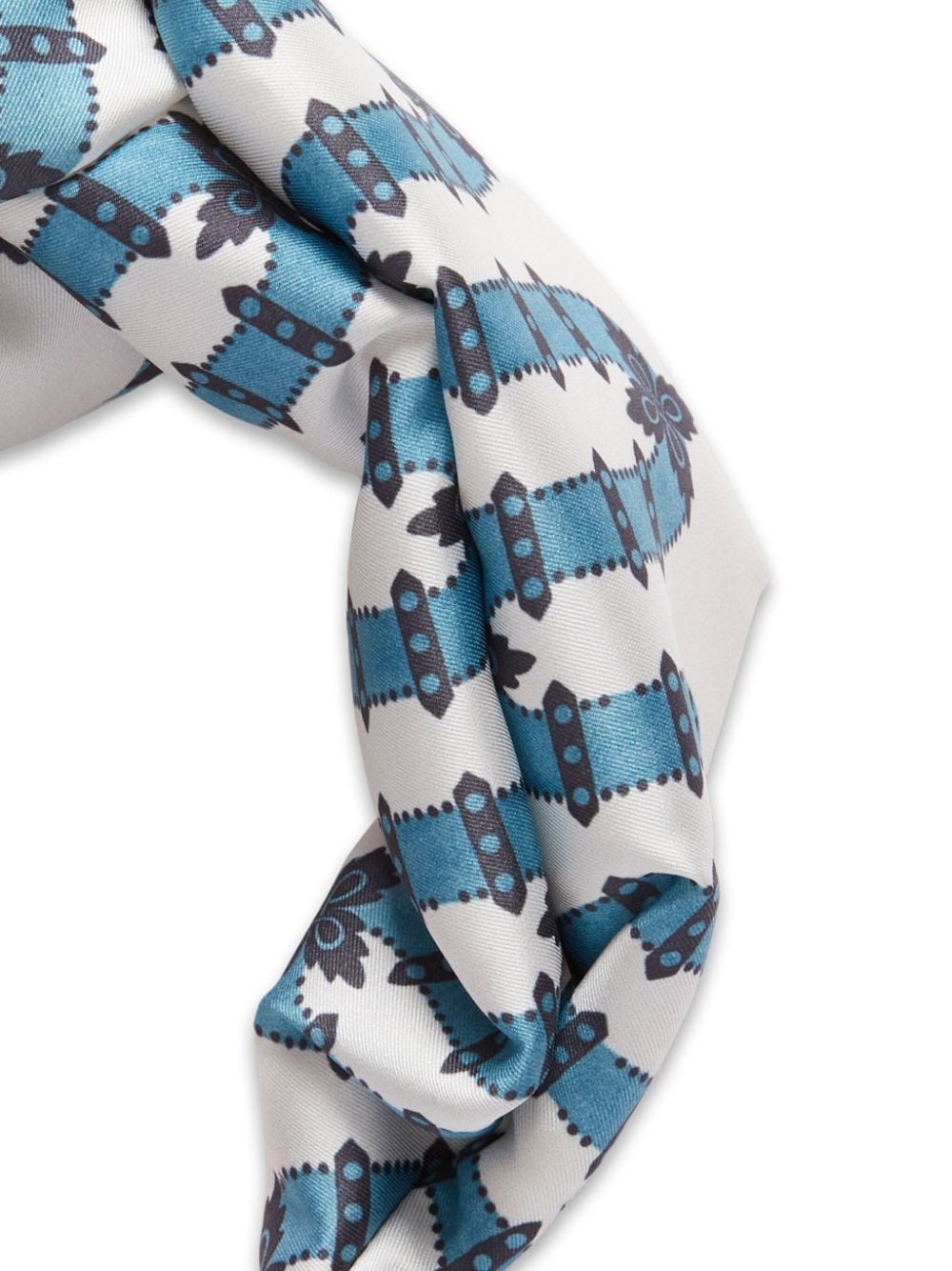 geometric-print pinup headband - 2