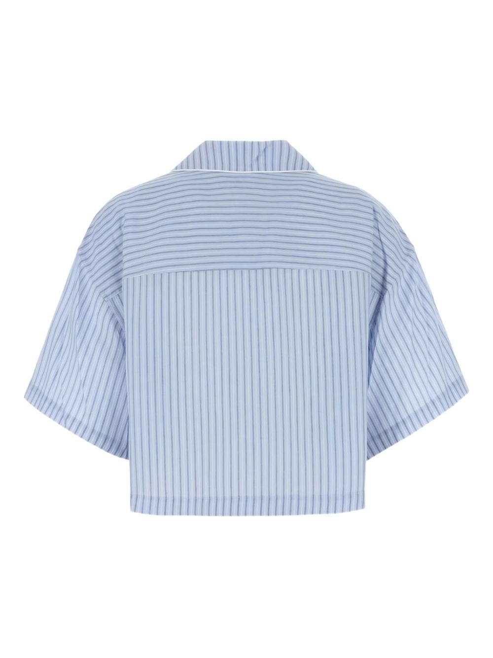 striped short-sleeve shirt - 2