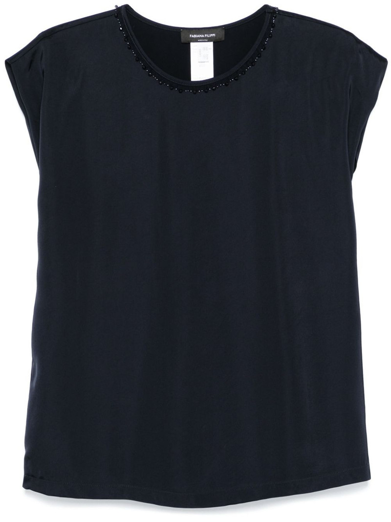 bead-detailed blouse 1