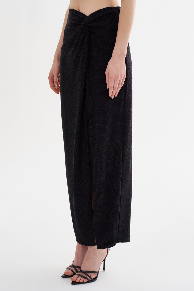 AINSLEE | Lurex Knit Maxi Skirt 5