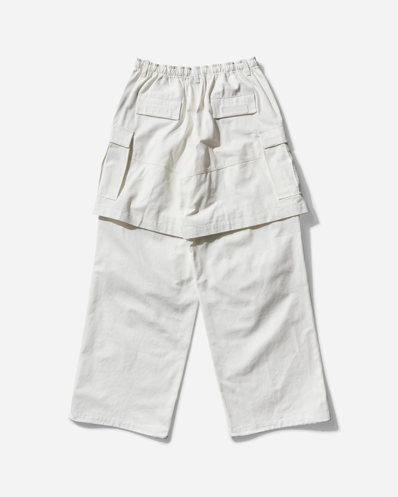 DINGYUN ZHANG Double Cargo Trousers Grey outlook