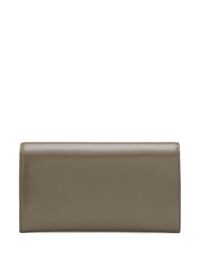 AMI Paris Paris Paris Continental leather wallet outlook