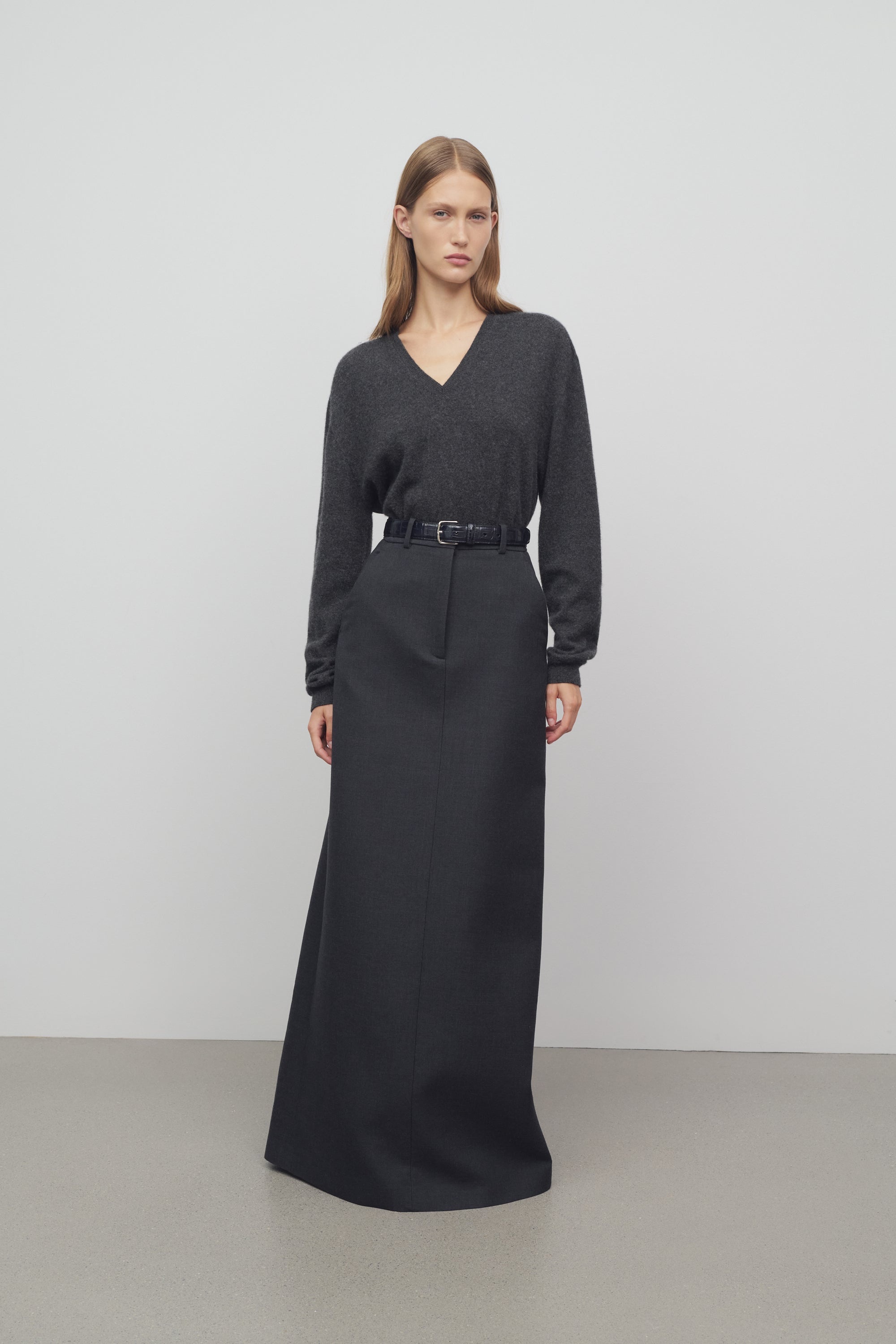 Roux Skirt in Wool - 3