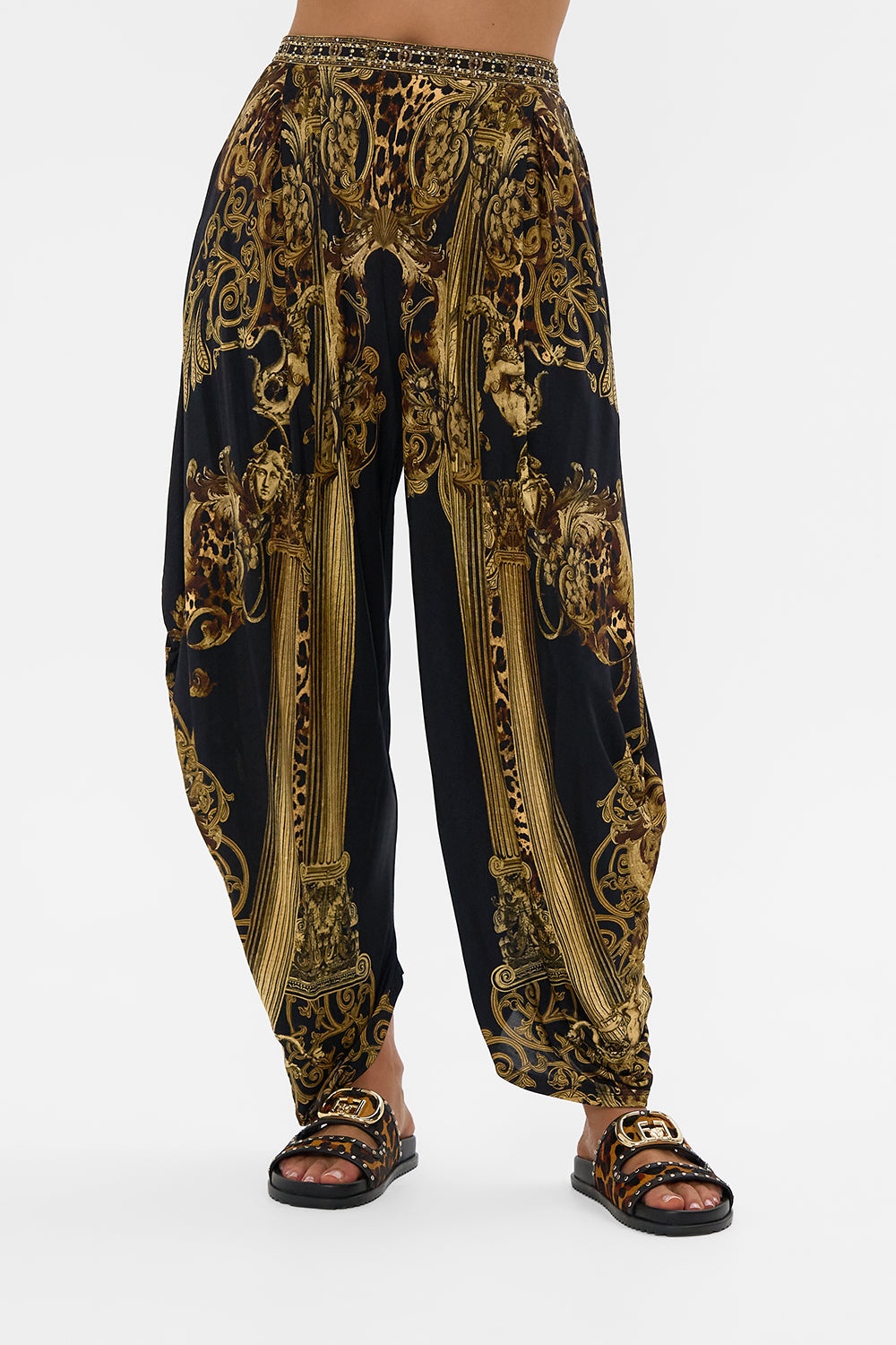 SPLIT HEM JERSEY PANT - 5