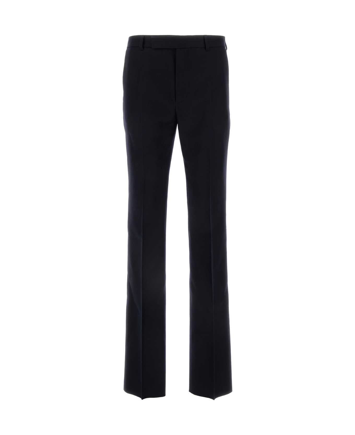 Midnight Blue Flannel Pant - 1