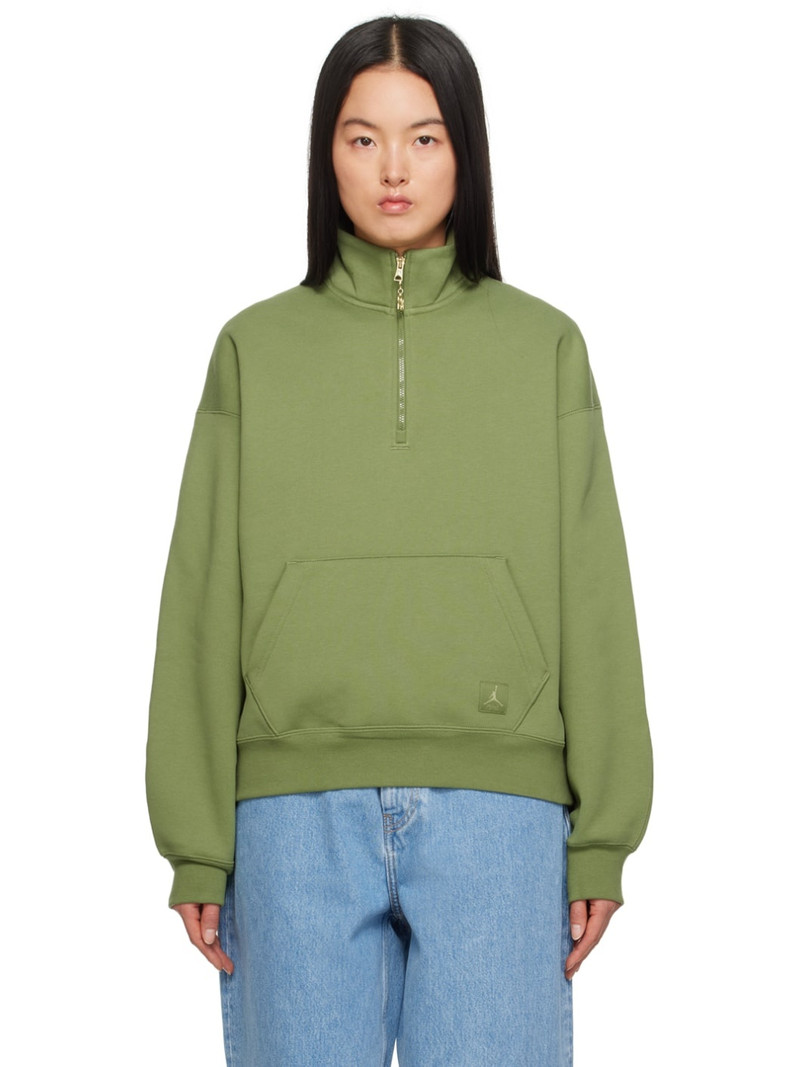 Green Heavyweight Sweatshirt - 1