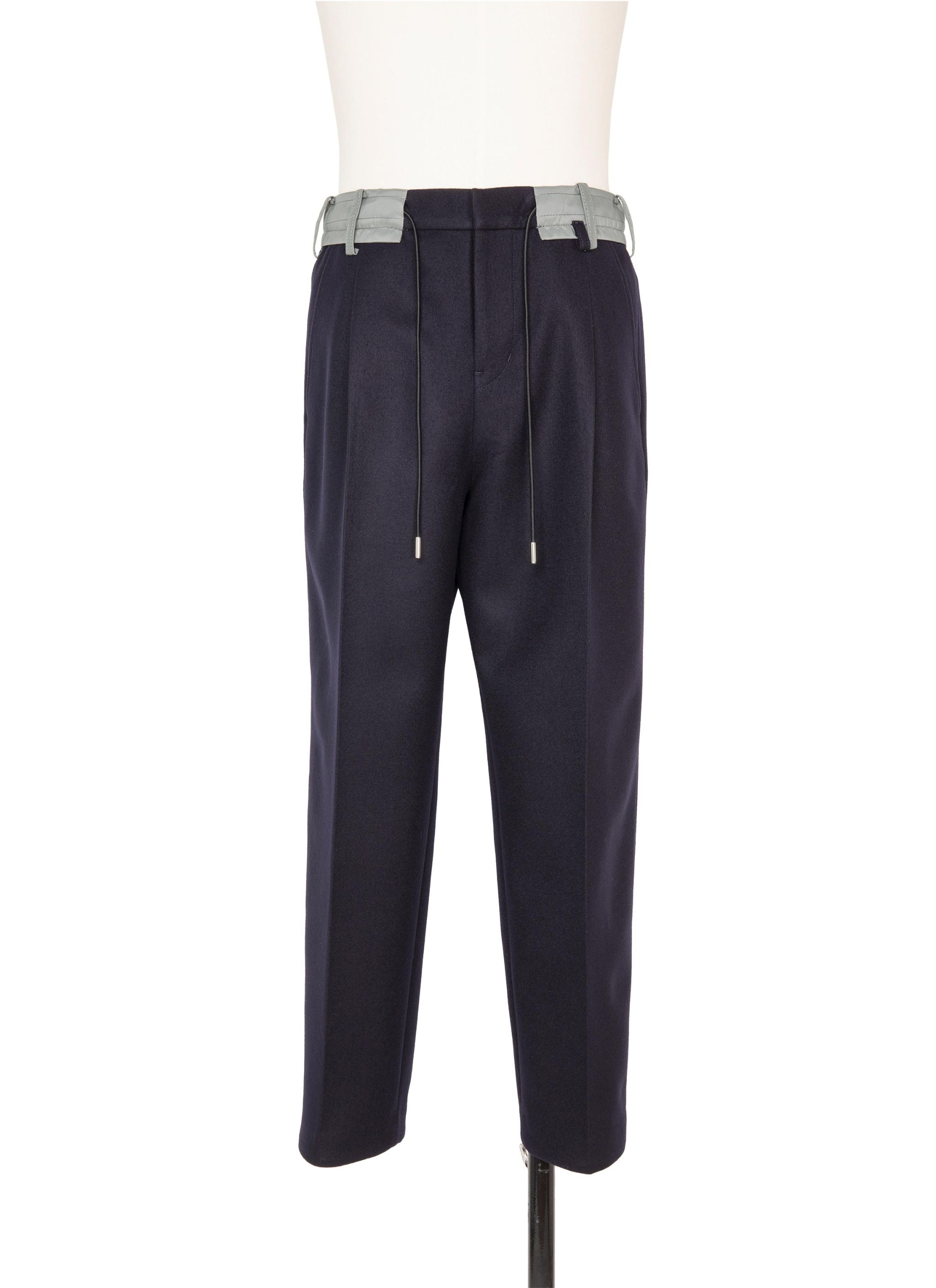 Wool Melton Pants - 1