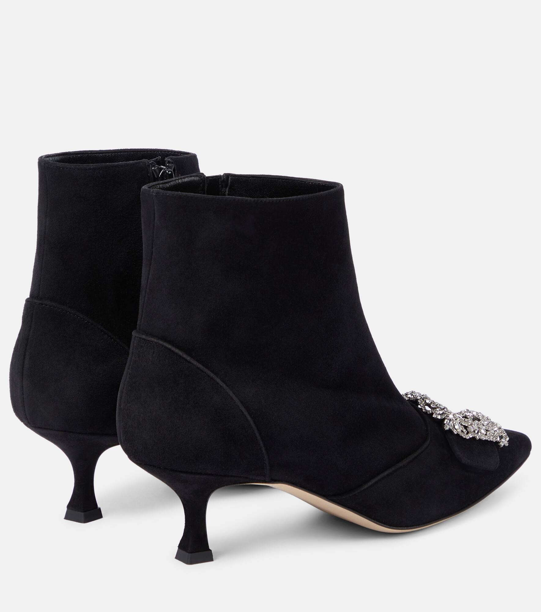 Baylow embellished suede ankle boots - 3