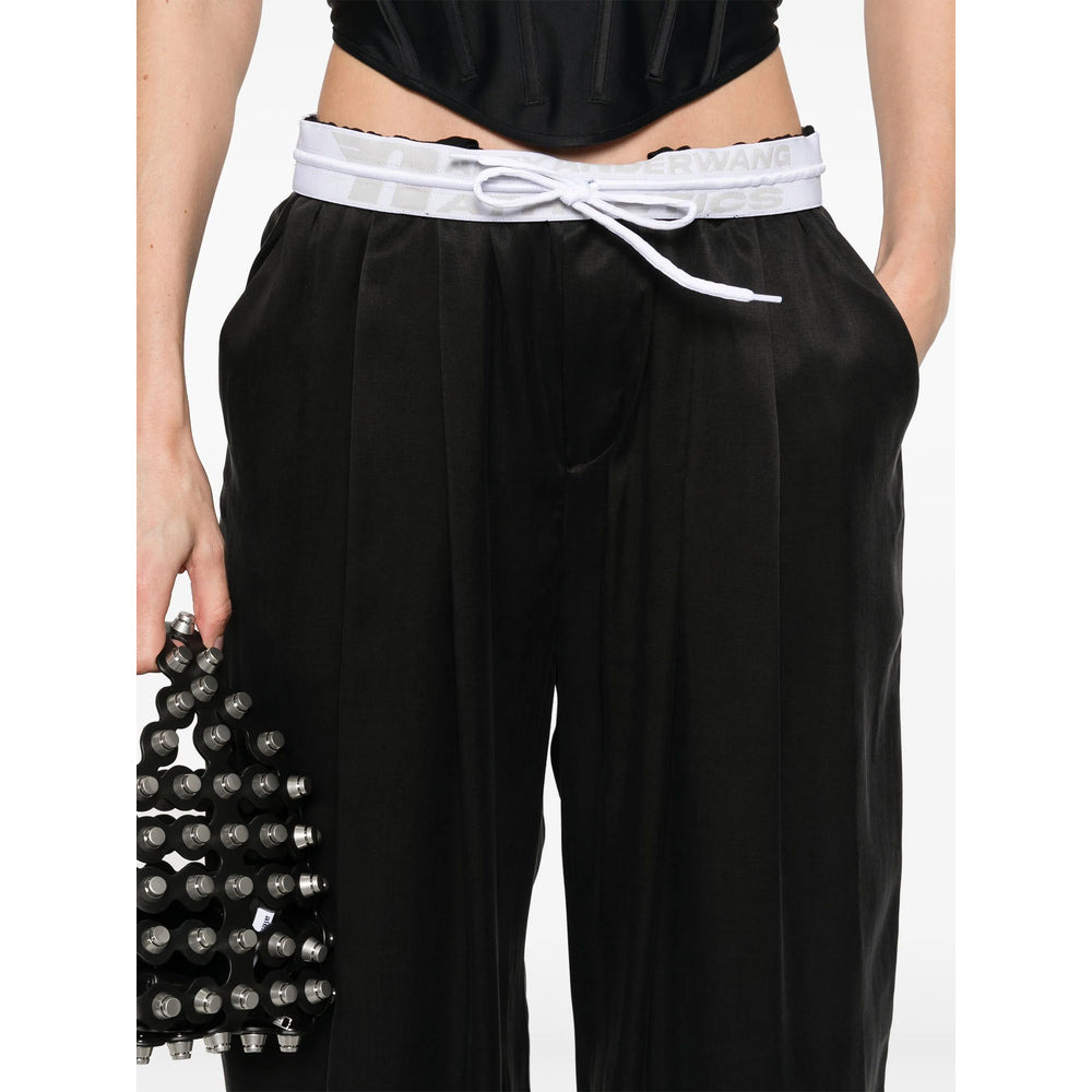 Alexander Wang Black Trousers - Straight Trousers Women - 2