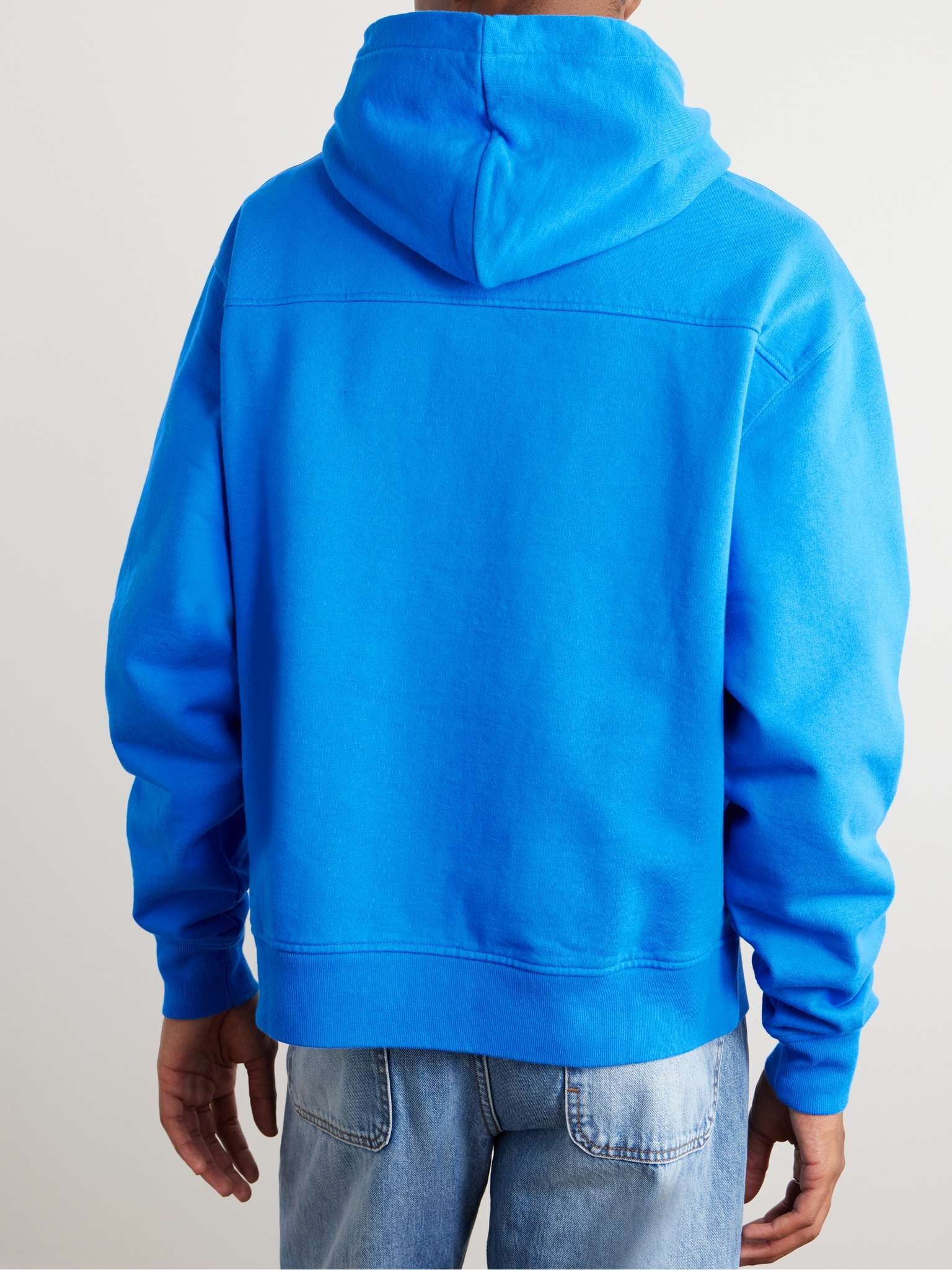 Noeud Appliquéd Cotton-Jersey Hoodie - 3