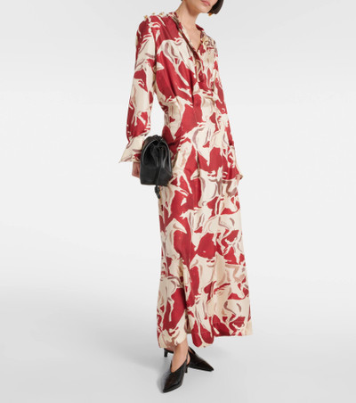 Altuzarra Felicia printed silk maxi dress outlook