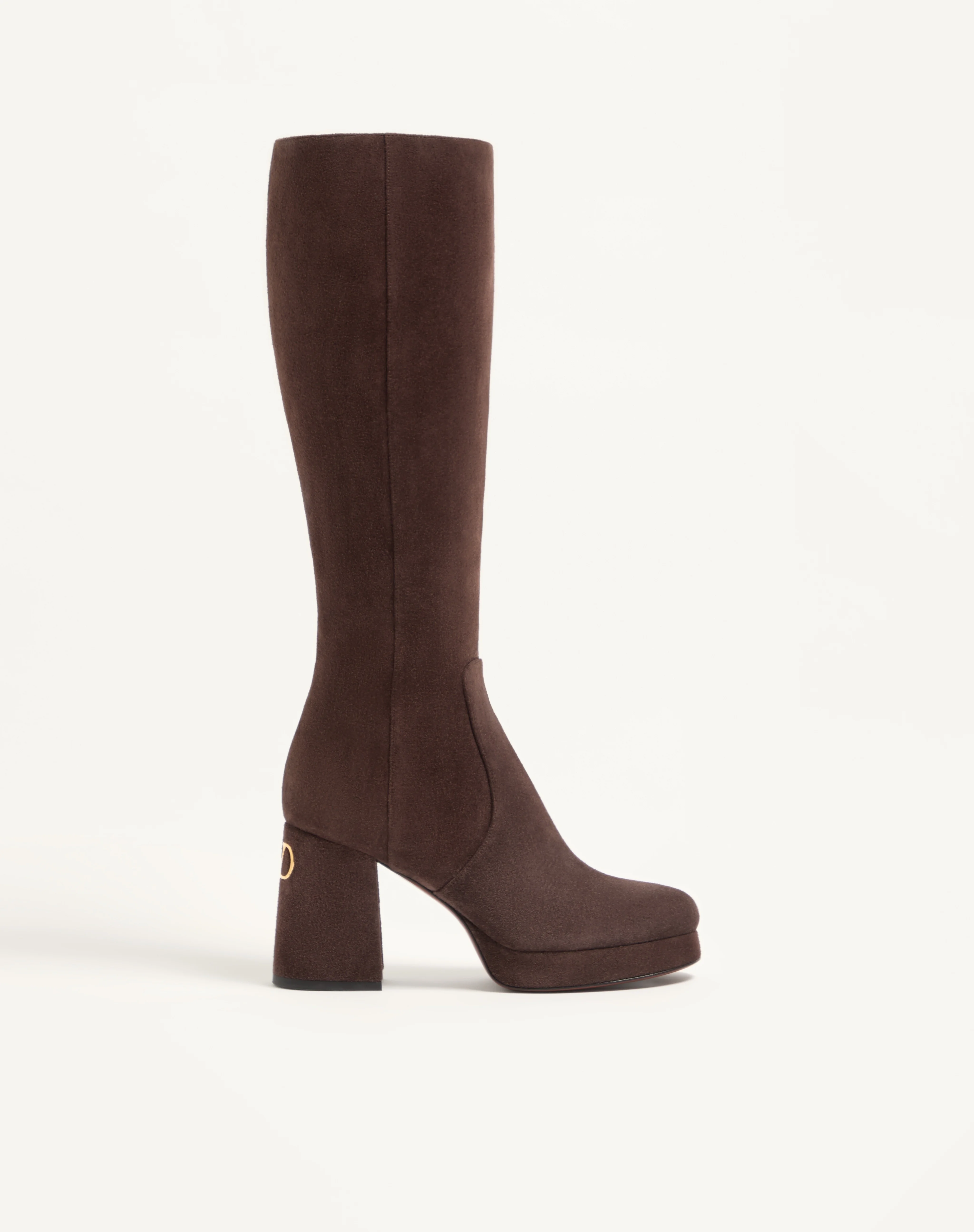 FAWCETTE PLATFORM BOOT IN CRUST LEATHER 90MM - 1
