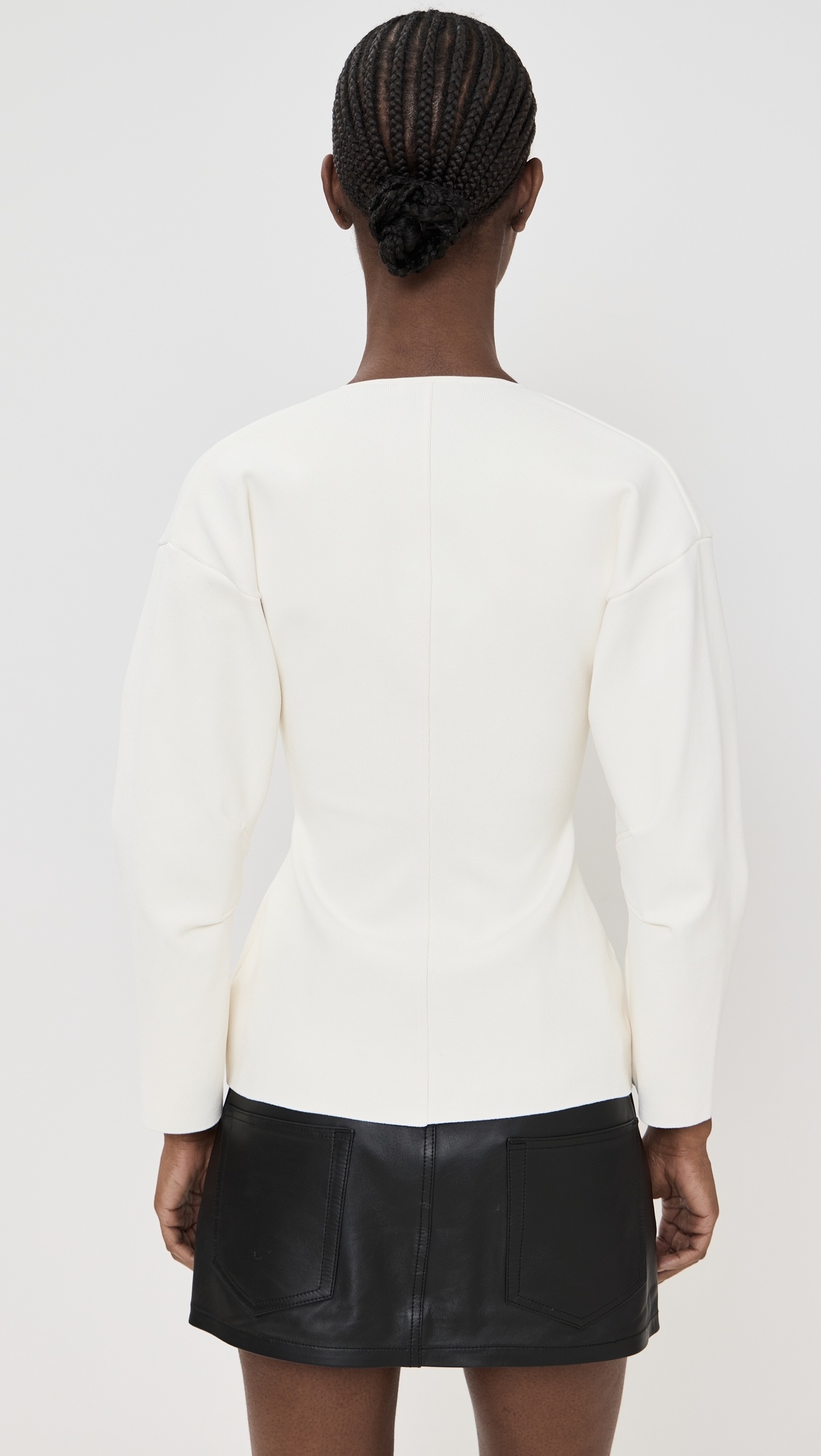 Matte V Neck Sweater - 2