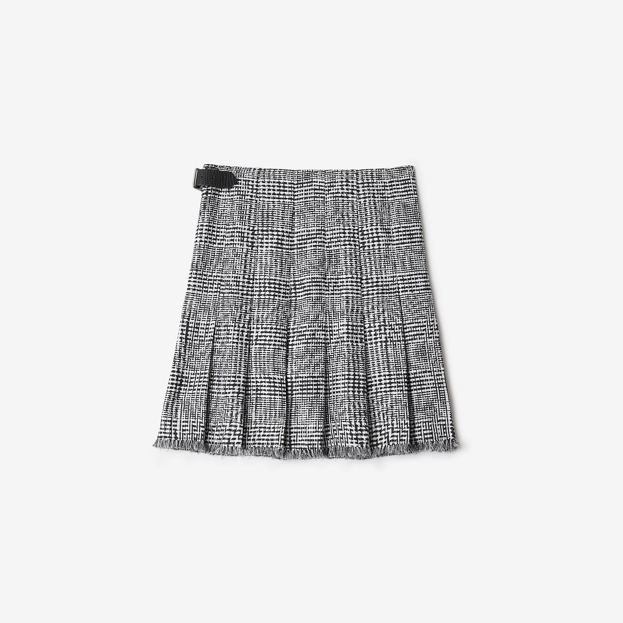 Warped Houndstooth Nylon Kilt - 5