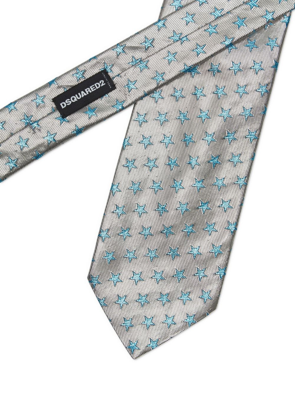 patterned-jacquard tie - 2