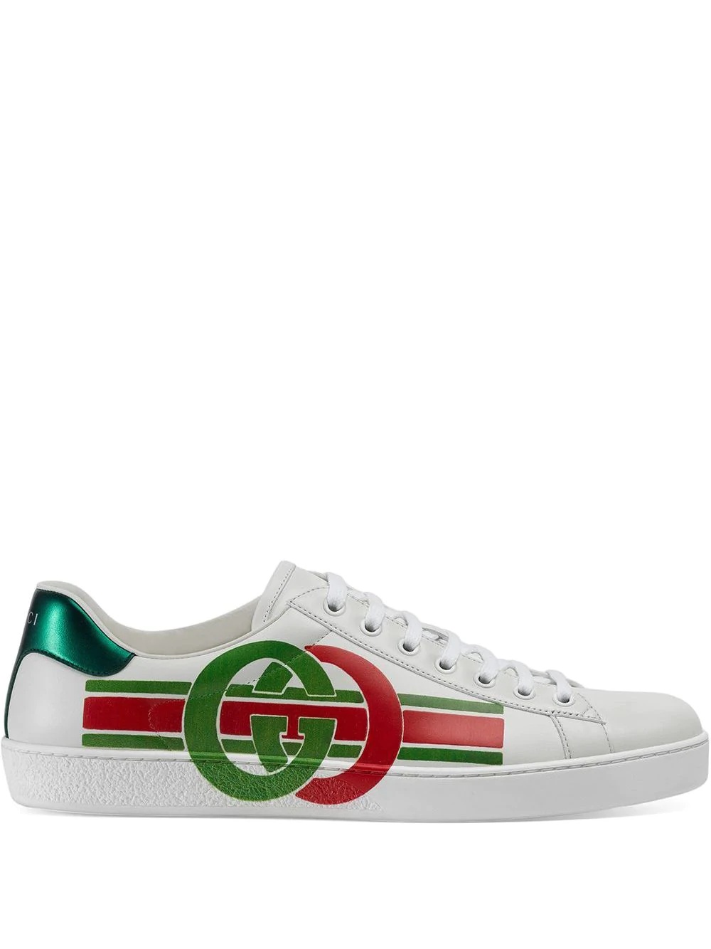 GG print Ace sneakers - 1