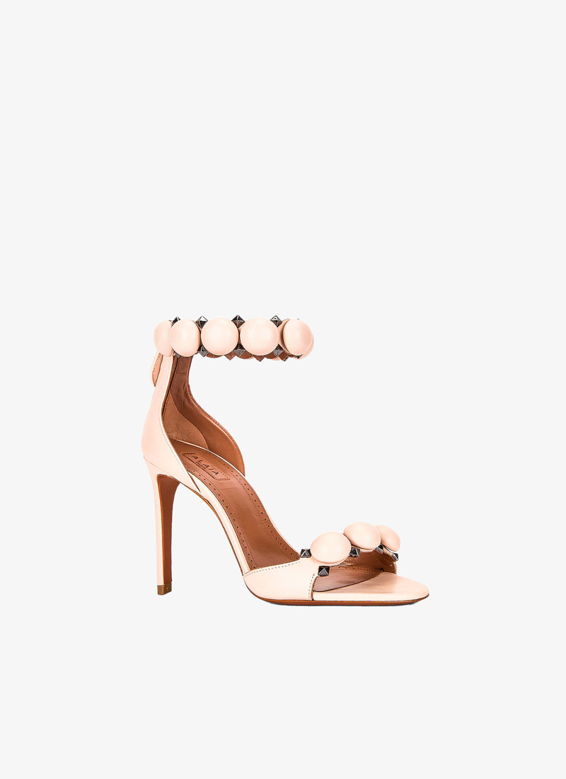 Alaïa BOMBE SANDALS IN CALFSKIN outlook